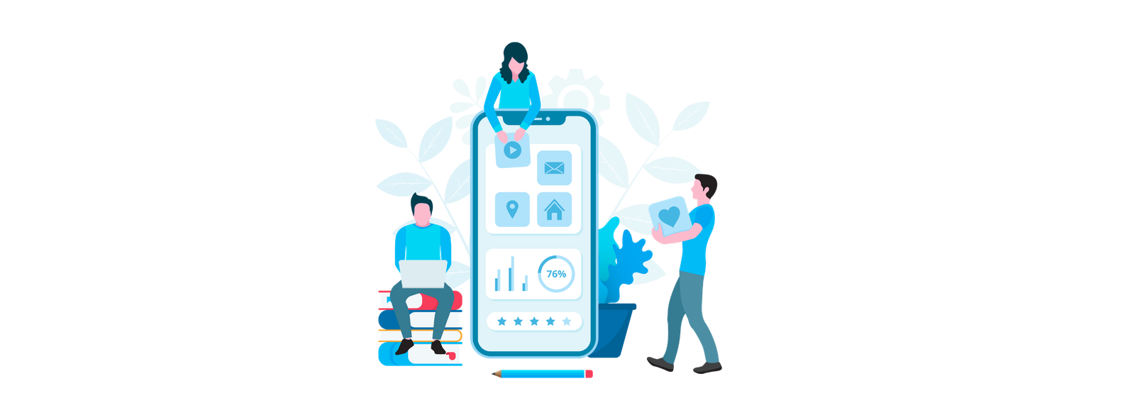 Mobile App Development Icon